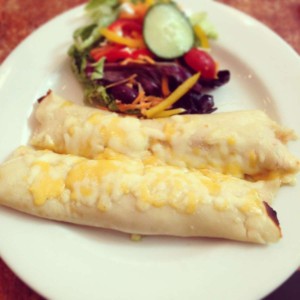 Savoury Pancake at La Rocca